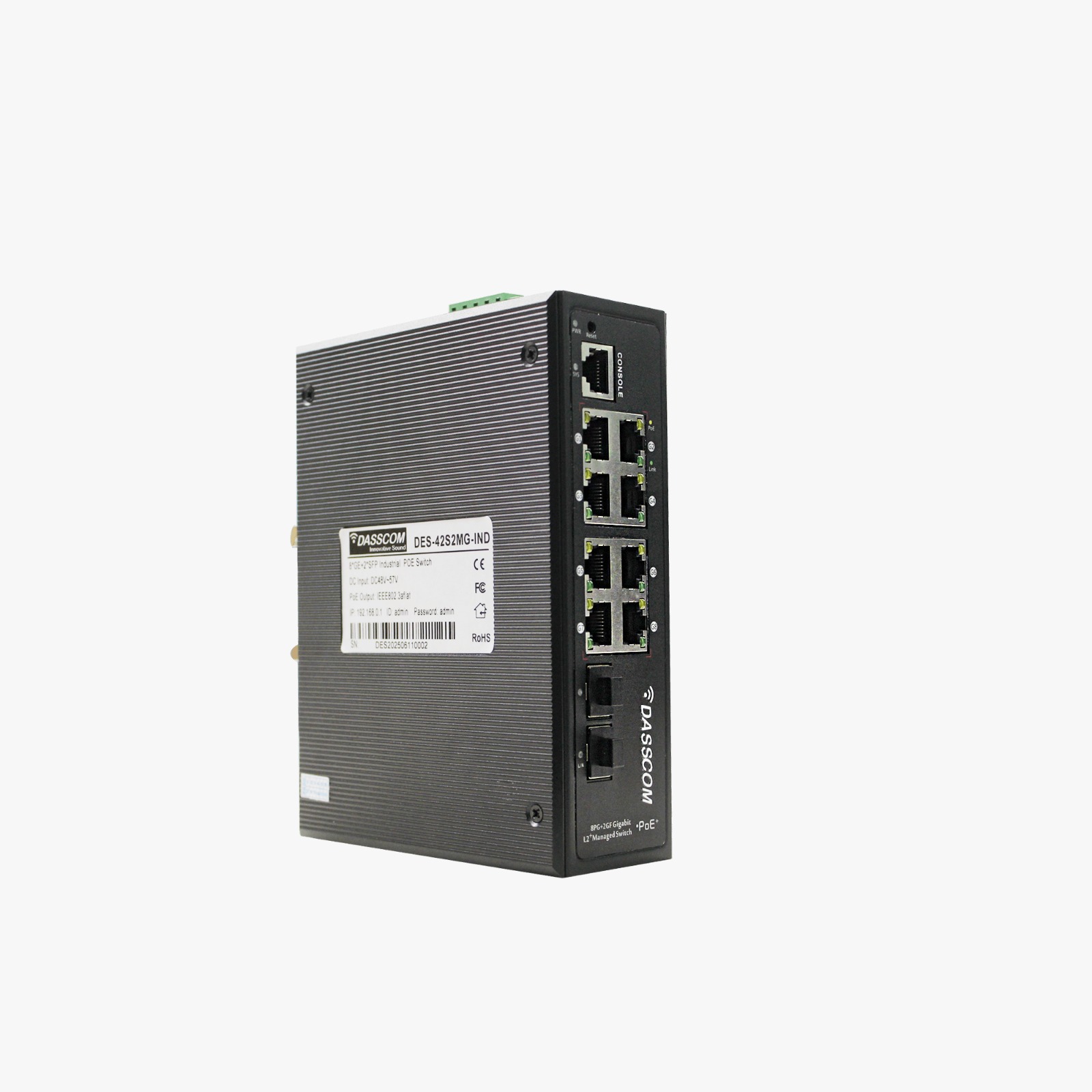 DASSCOM DES- 42S2MG-IND INDUSTRIAL SWITCHES
