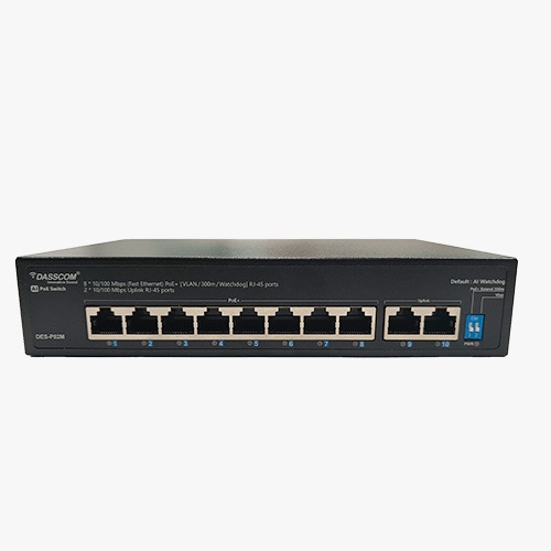 DASSCOM DES- p82M UNMANAGED SWITCHES